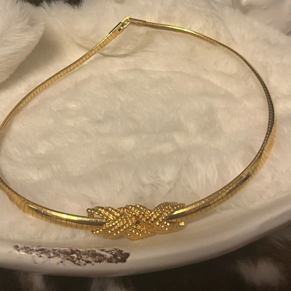 Napier gold plated necklace